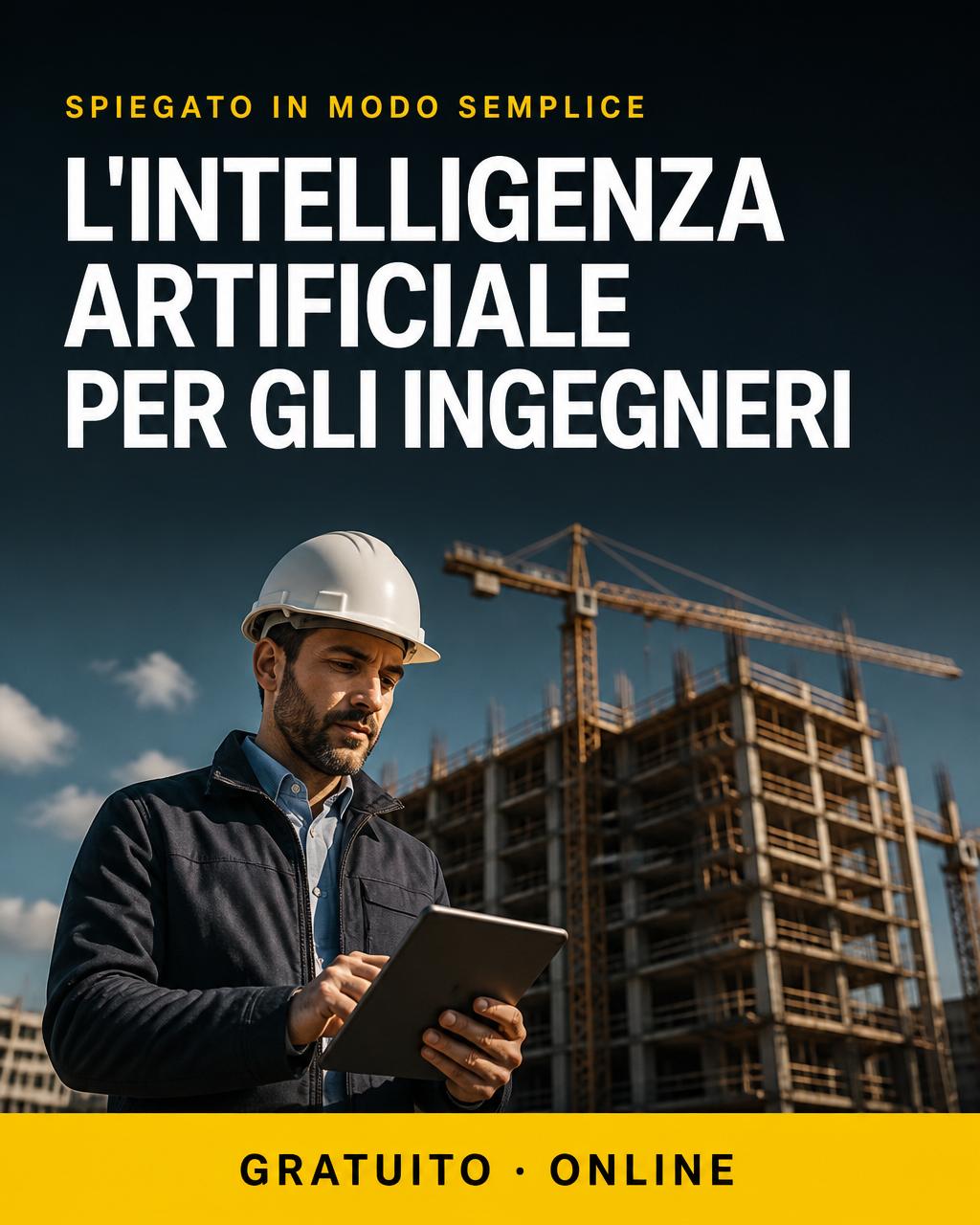 Locandina: IA per ingegneri — le basi